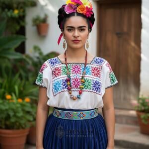 Mexican Folkloric belt day of the dead 5 de Mayo colorfull mexico todo corazon